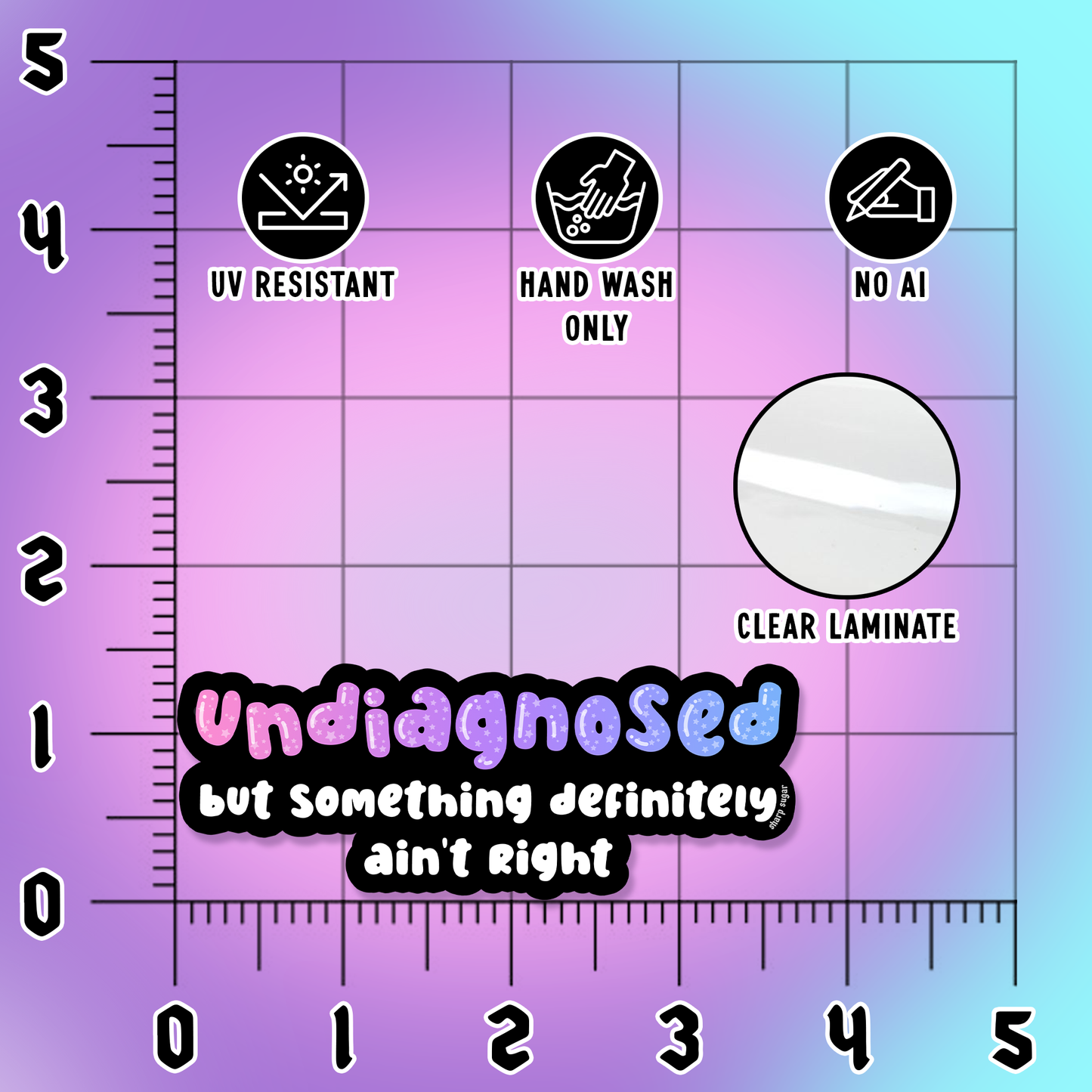 Undiagnosed Sticker