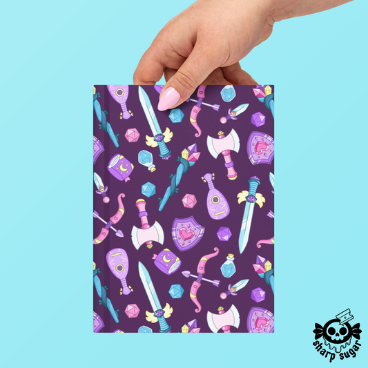 Choose Your Weapon Hardcover Notebook - Fey Realm Variant