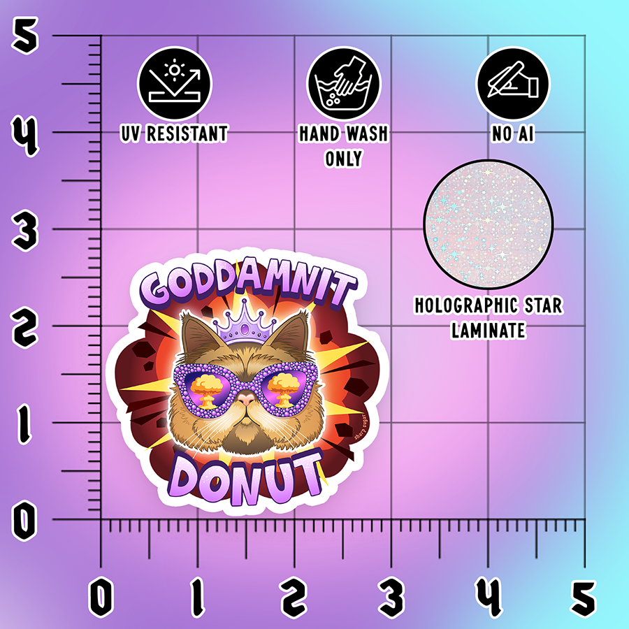Princess Donut Dungeon Crawler Carl Sticker