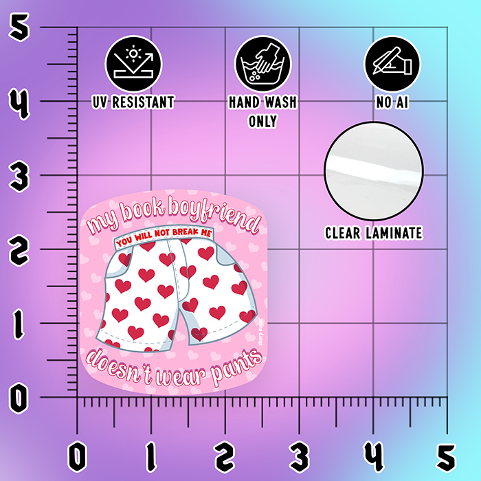 Dungeon Crawler Book Boyfriend Sticker