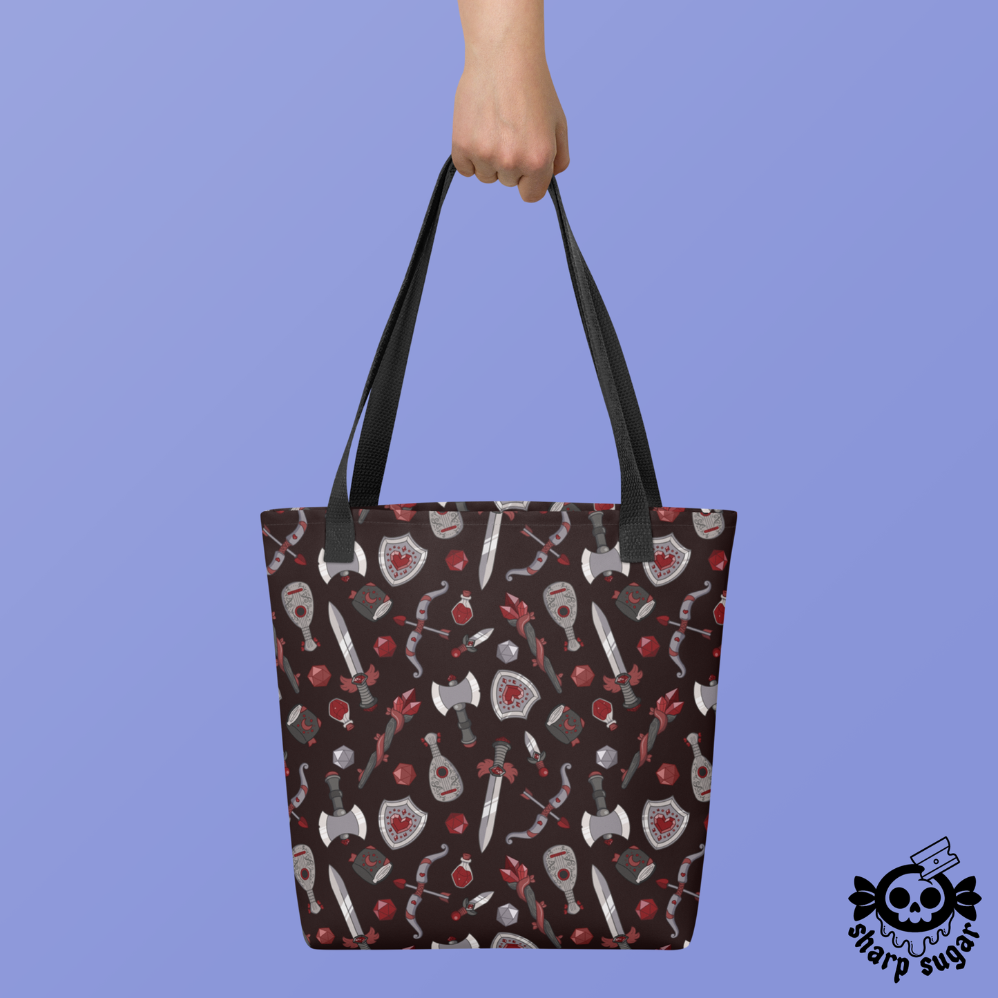 Choose Your Weapon Tote Bag - Sanguine Citadel Variant