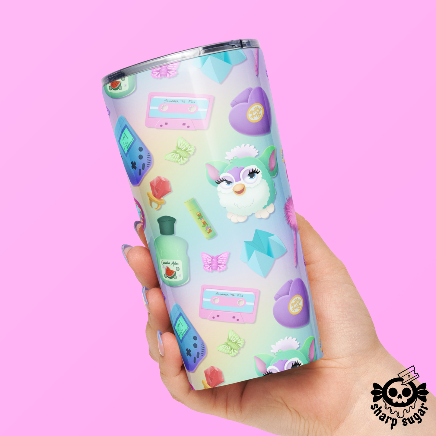 90s Kid Nostalgia 20 oz Tumbler