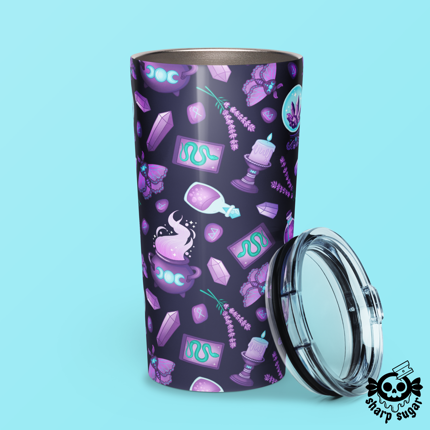 Amethyst Witch 20 oz Tumbler
