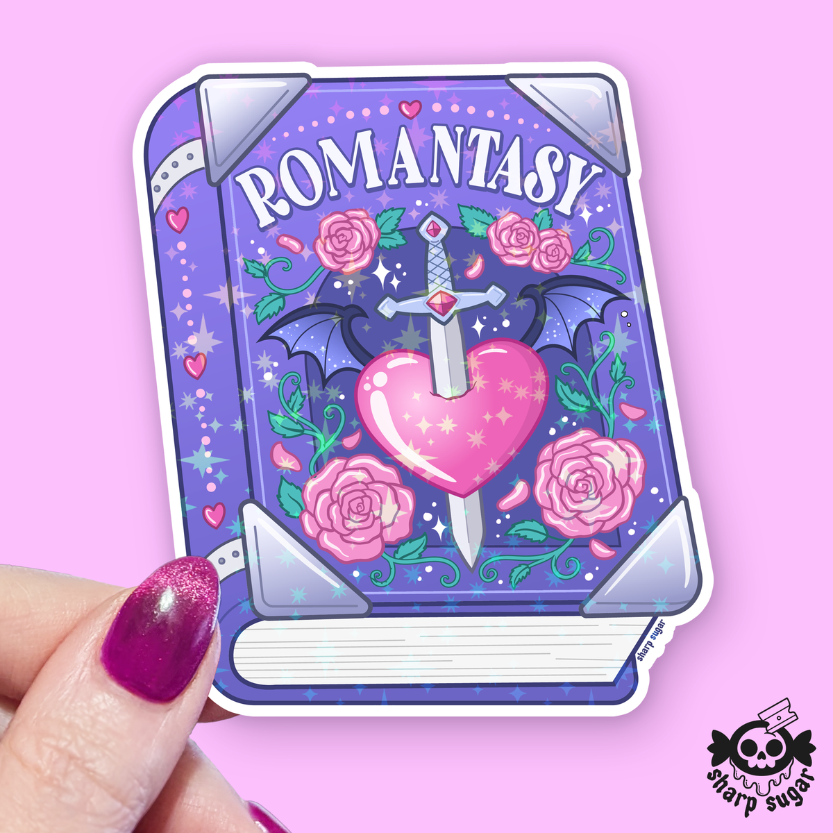 Romantasy Reader Sticker