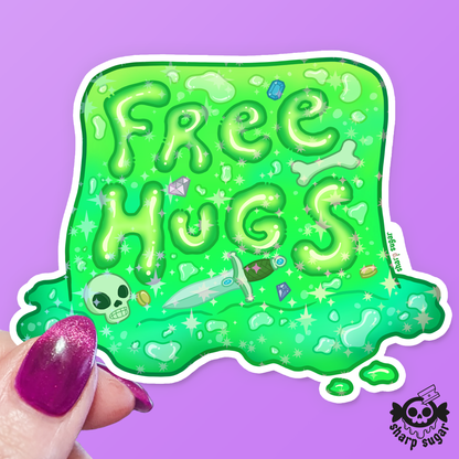 Free Hugs Sticker