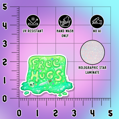 Free Hugs Sticker
