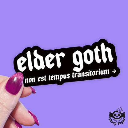 Elder Goth Sticker