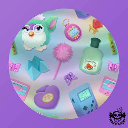 90's Kid Nostalgia Skater Dress