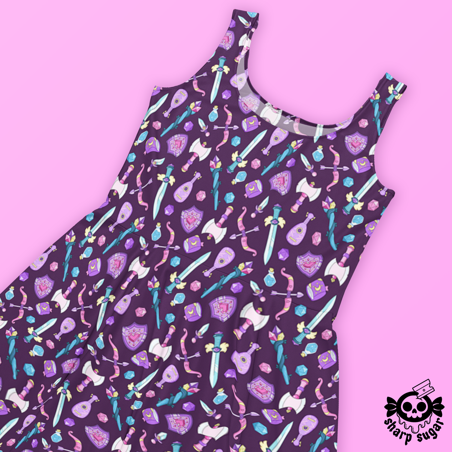 Choose Your Weapon - Fey Realm Skater Dress