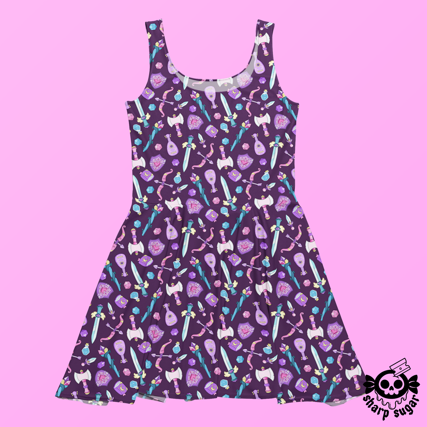 Choose Your Weapon - Fey Realm Skater Dress