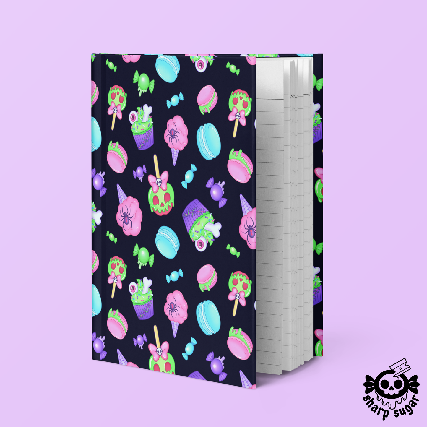 Creepy Confectionary Hardcover Notebook