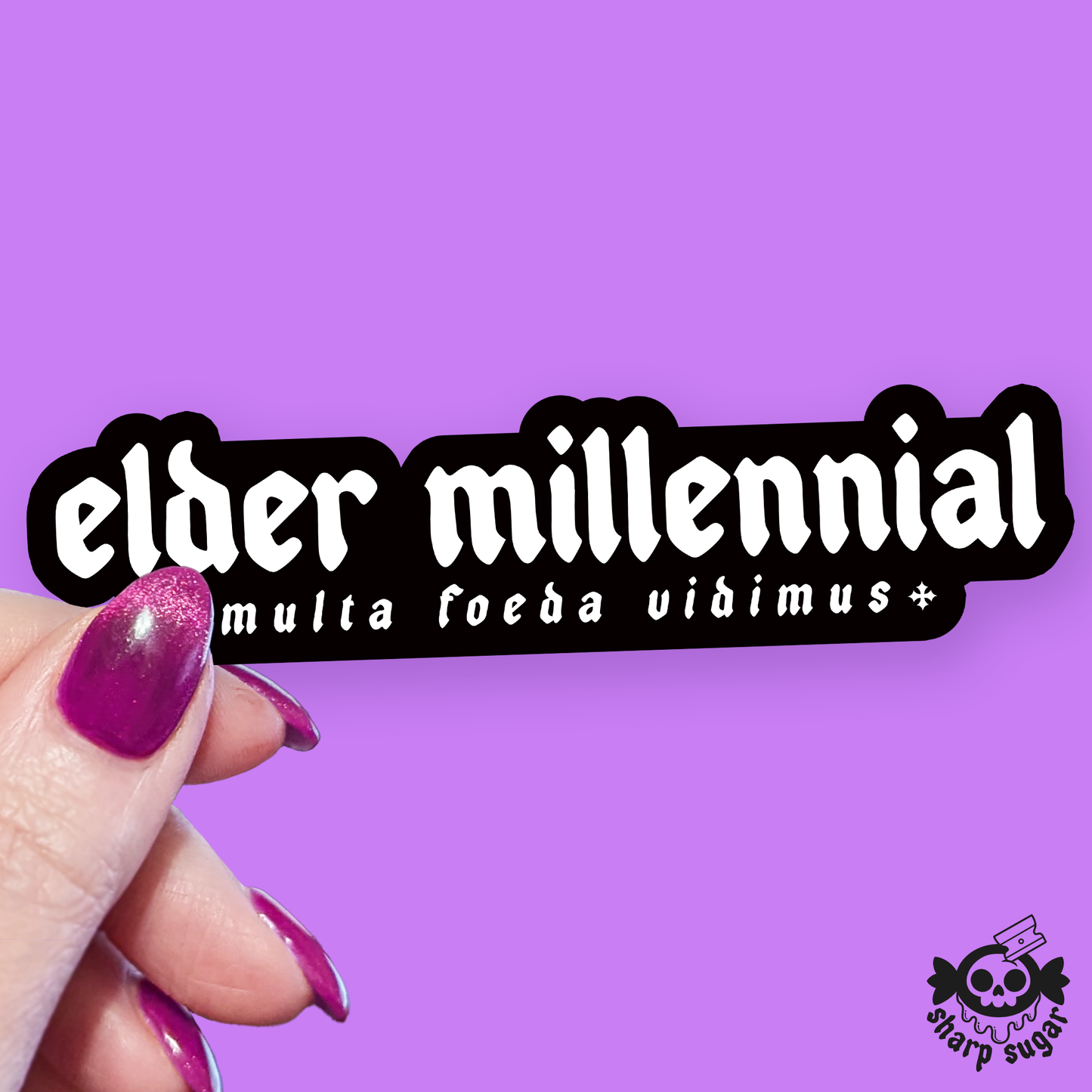 Elder Millennial Sticker