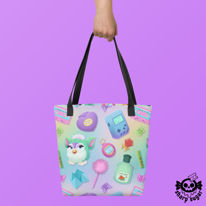 90s Kid Nostalgia Tote bag