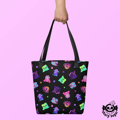 Adorable D&D Monsters Tote Bag
