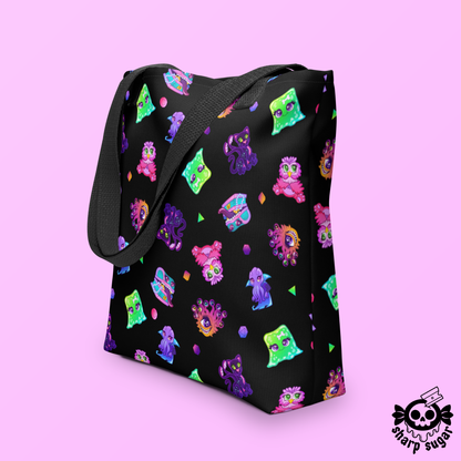 Adorable D&D Monsters Tote Bag