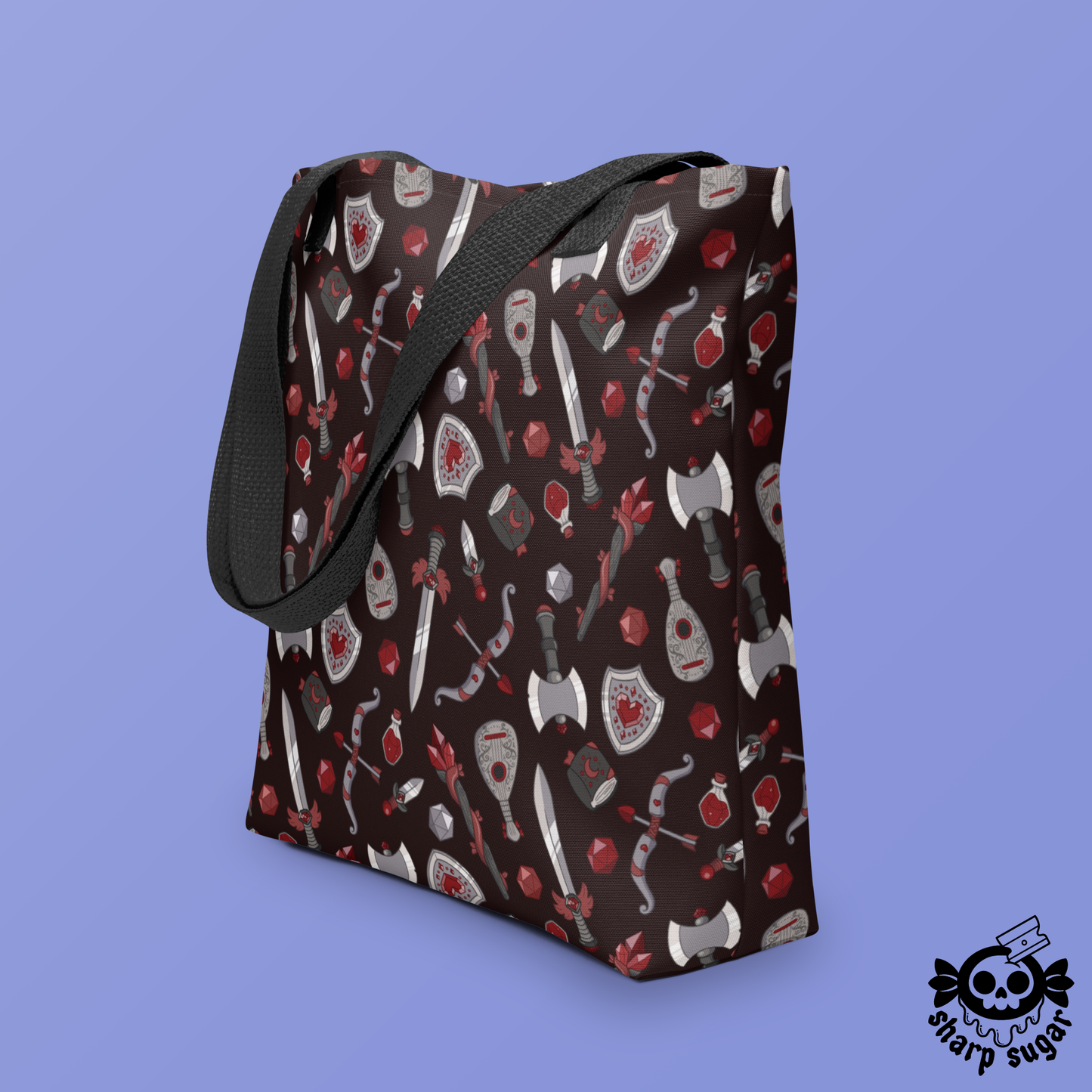 Choose Your Weapon Tote Bag - Sanguine Citadel Variant